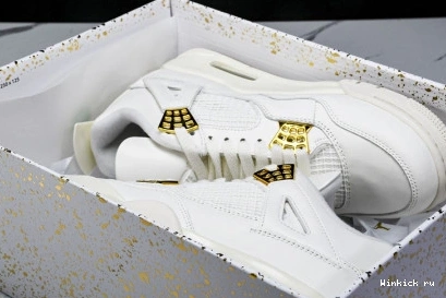 4 Air Jordan Gold” “Metallic 1030
